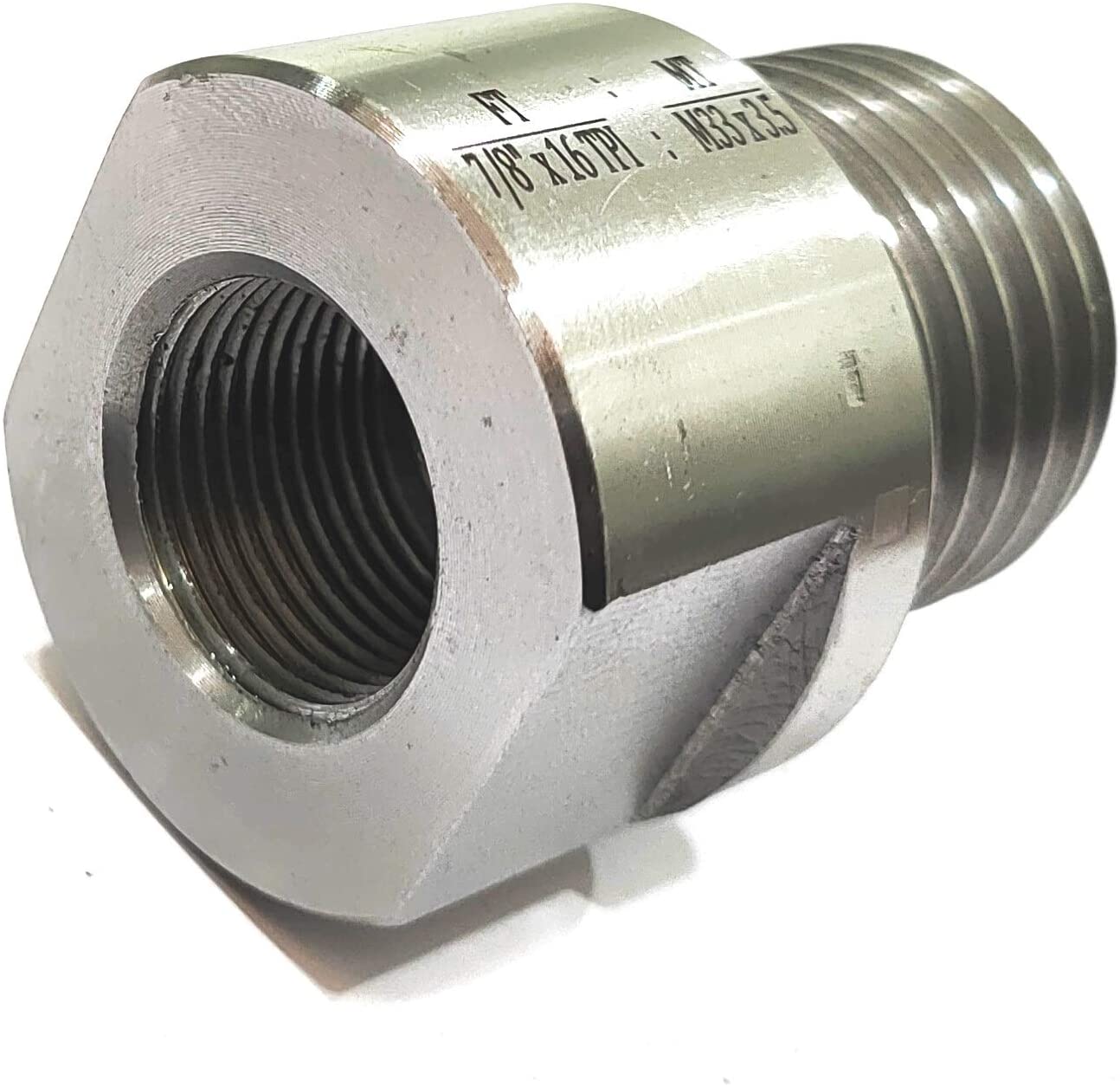 Assorts Adaptateur de Broche de Tour de Menuiserie pour (FT 7/8 Pouces x16 TPI à MT M33 x 3.5)