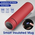 thumbnail image 1 of Agiferg Stainless Steel Vacuum Flask Smart Kettle LCD Screen Display Temperature, 1 of 6