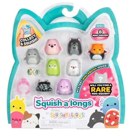 Squish-A-Longs Mini-Squish 8-Pack (Wave 3 Style 3)