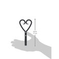 thumbnail image 2 of Village Wrought Iron WH-51-L Open Heart Wall Hook Large - Black, 2 of 2