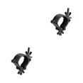 thumbnail image 2 of tamizeot Versatile Lighting Hook Mount for Club Exhibition Event Alloy Wrap Around Clamp Black Master 2Set, 2 of 6