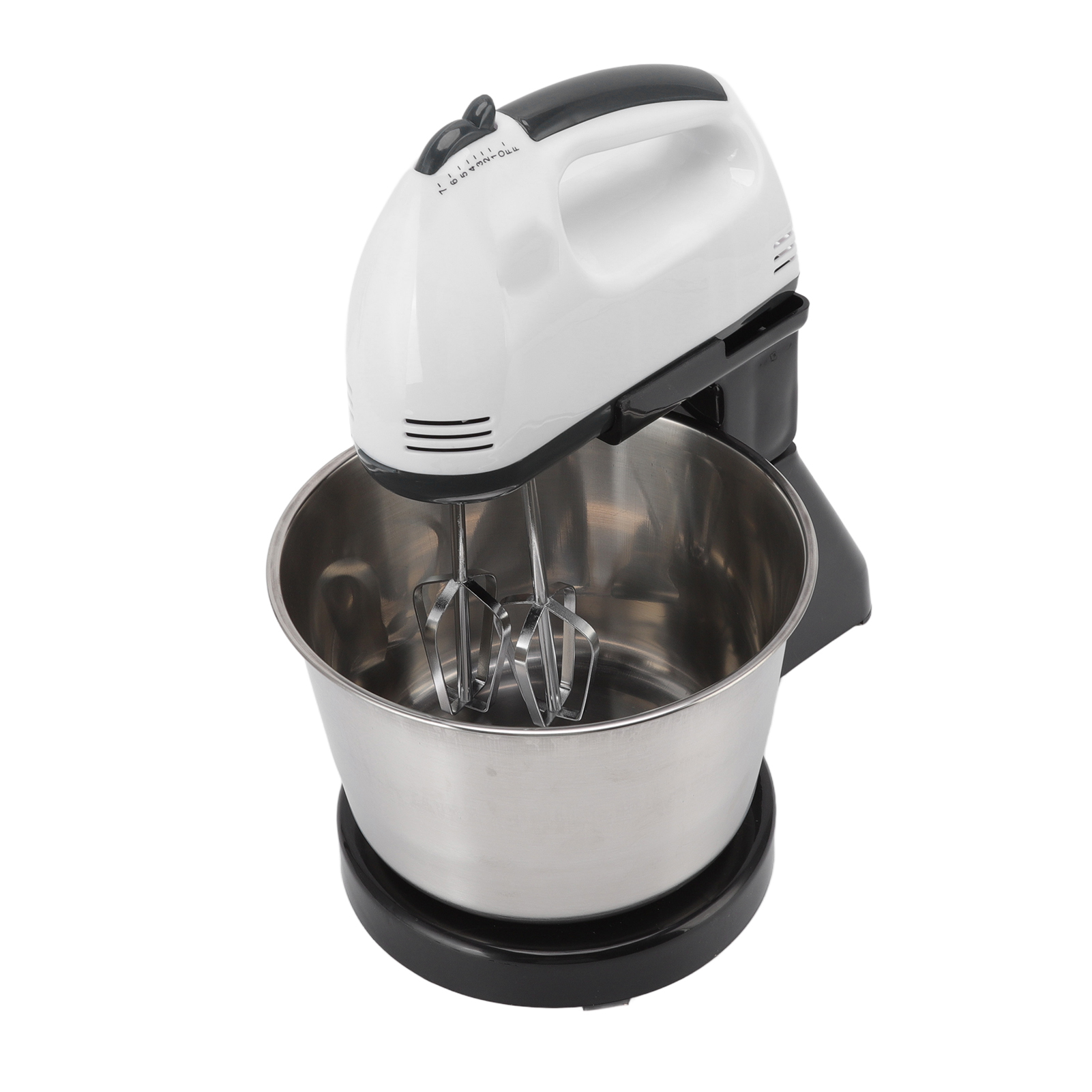 Loewten Household Automatic Mixer Automatic 350W Time Saving Kitchen Electric Mixer With Handle For Beating Eggs And Stirring,Electric Stand Mixer,Kitchen Supplies