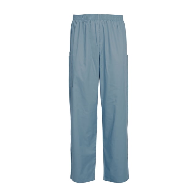 Men's Uniform Pants Full Elastic Waist Cargo Bottoms