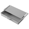 thumbnail image 1 of Under Desk Drawer Organizer Storage Box for Office Pen Holder ABS Material Large Capacity Desktop Stationery Cosmetic Container Smooth Sliding Handle Gray, 1 of 7