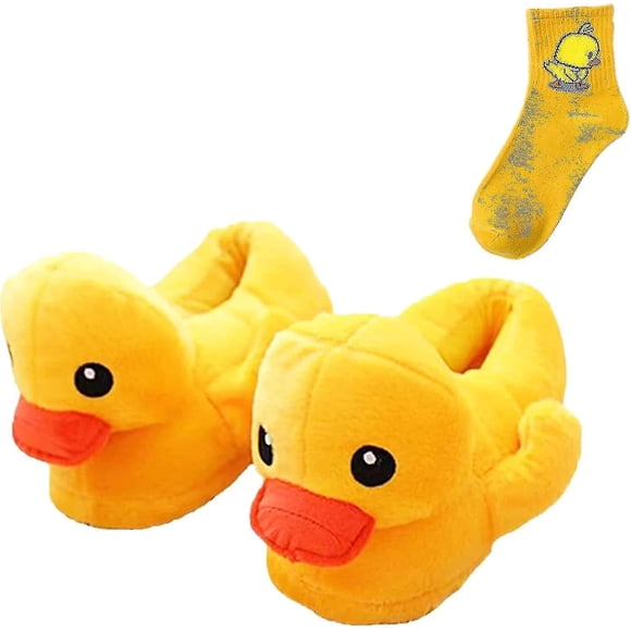 Duck slippers for women, duck slippers that quack when you walk, rubber duck slippers, cartoon slippers, winter slippers