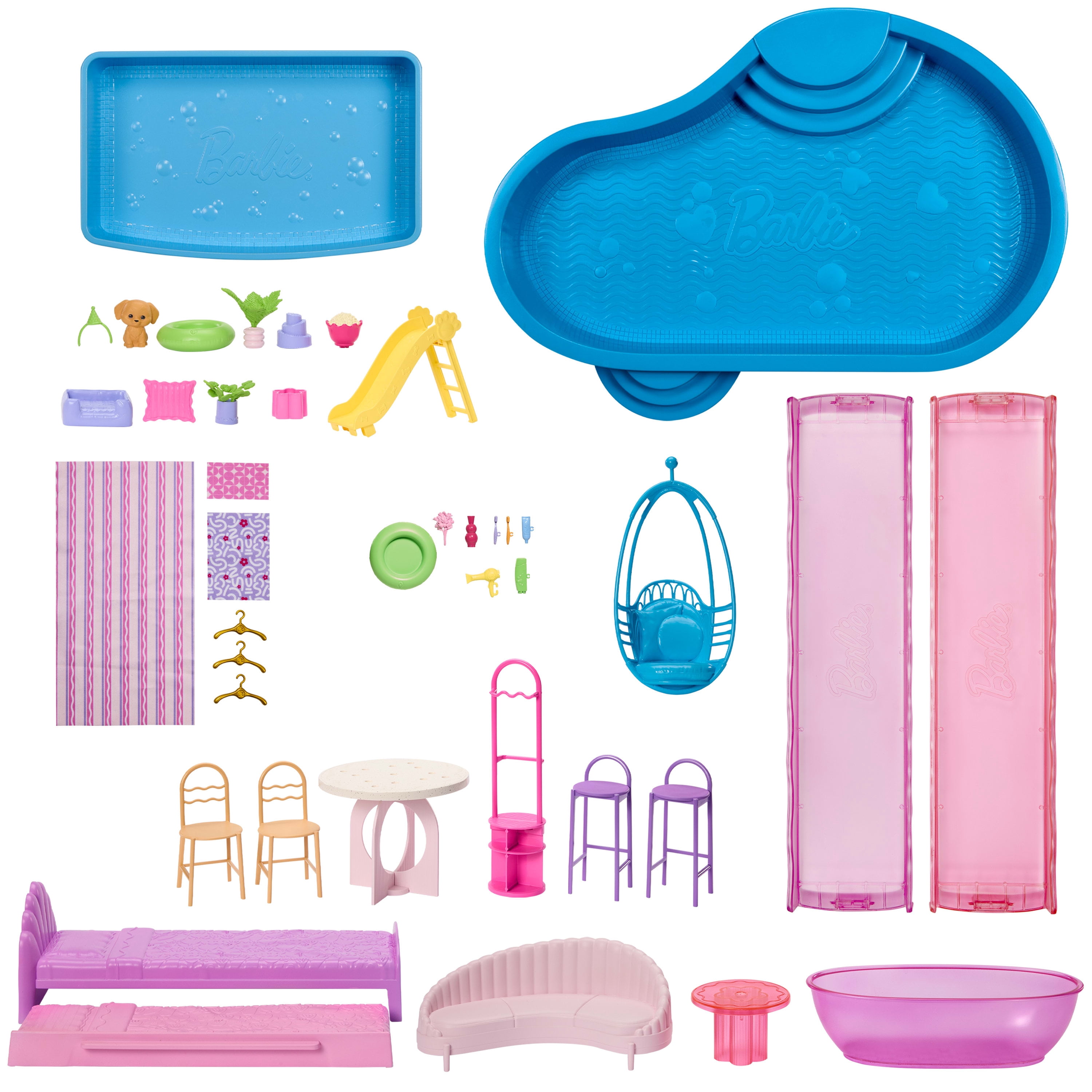 Barbie La Maison de Rêve de Barbie 2026 avec plus de 65 éléments