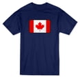 thumbnail image 1 of Canada Flag Box Stamp Men's T-shirt, 1 of 1