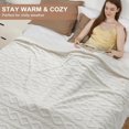 thumbnail image 4 of JoanKaren 84"X90" Electric Heated Blanket Queen,Dual Control Fast Heating Blanket with 10 Heating Level & 1-10 Hour Auto Off,White, 4 of 9
