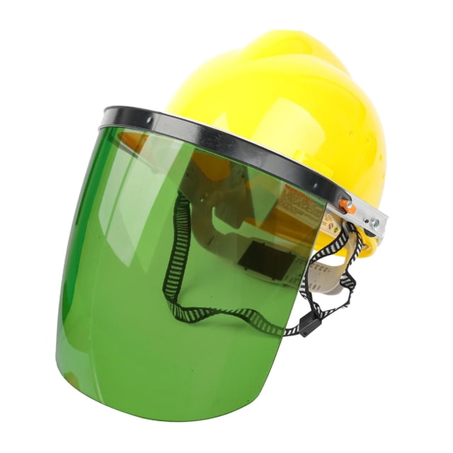 Welding Mask Face Cover with Flip Front Visor Overhead Protection Face Protector for Grinding, Mining, Logging, Paint Durable Style D