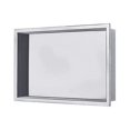 thumbnail image 1 of niche de Douche 12"x20 Pouces en Acier Inoxydable - Chrome, 1 of 1
