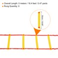 thumbnail image 2 of Unique Bargains Agility Ladder 9 Rung 5m/16ft with Carry Bag Speed Training, Red Yellow, 2 of 5