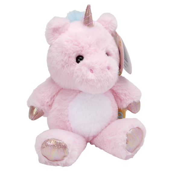 ButterLuvs 6" Super Soft Collectible Pink Unicorn - Ultra Cuddly Plush. Great Gift for any occasion.