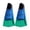 #1_1 pair of mermaid flippers, variant on Swimming Fins 1 Pair Short Blade Swim Fins for Kids and Adults Swimming Training Snorkeling Diving Equipment with Comfortable Fit(Blue,xS) Rkxzt