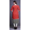thumbnail image 4 of Bimba Tuniques Droites pour Femmes Kurta Imprimée Tenue d'Été Kurti pour Dames, 4 of 5