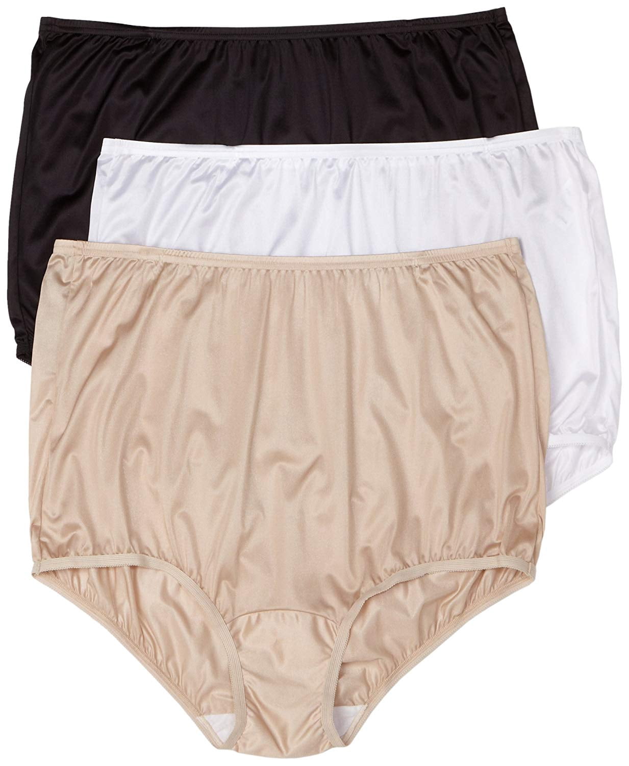 Vanity Fair Womens Perfectly Yours Ravissant Full Brief 3-Pack, 7
