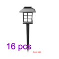 thumbnail image 1 of Youkk 16PCS Ground Lamp Solar Power Square Garden Lamp Outdoor LED Night Light for Path Walkway, Warm Light, 1 of 9