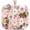 Gold, variant on 3D Flower Clutch Purses for Women Gold Formal Wedding Party Evening Bags Chain Floral Shoulder bag