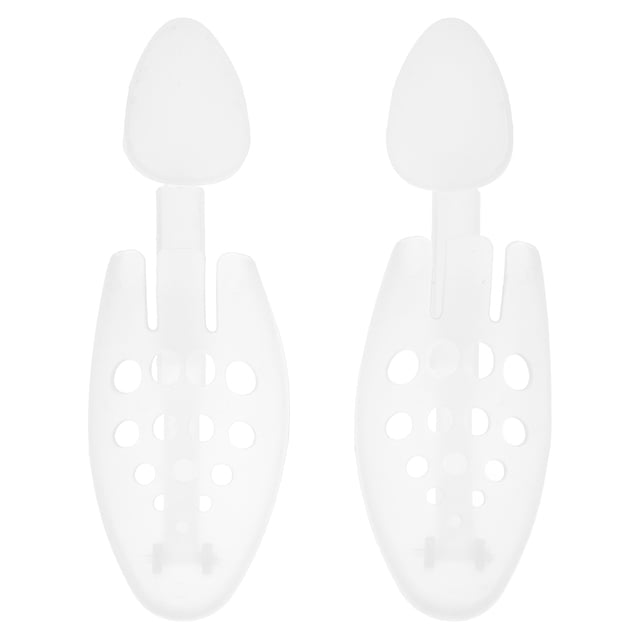 KAKOWELY Protège-Plis pour Chaussures 2 Pcs Protège-Plis pour Chaussures Ajustable Support d'Insertion pour Chaussures Anti-Plis Protège-Plis pour Espadrilles 10,04 Pouces X 3,39 Pouces X 2,76 Pouces