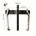 thumbnail image 1 of 1-Pack 4/6/8 Inch Two-Jaw Puller Bearing Release Lifter Bearing Removal Quick Disconnect Bushing Automotive Repair Tool ,High Adaptability, 1 of 7