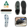 thumbnail image 4 of vangelo ASTM and CSA Approved Steel Toe Men Safety Shoe HELMUT-3 Puncture and Toe Protection Non-Slip Black Size 9W, 4 of 5