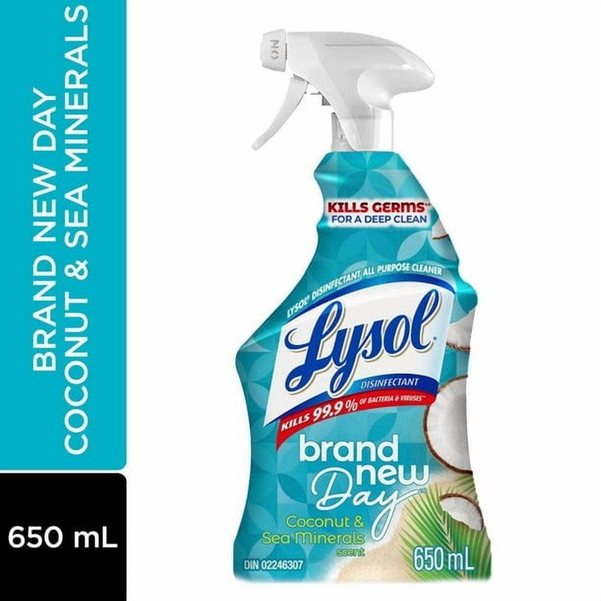 LYSOL® ALL PURPOSE CLEANER TRIGGER - Brand New Day Coconut & Sea Minerals 650mL, Lysol All-Purpose Cleaner
