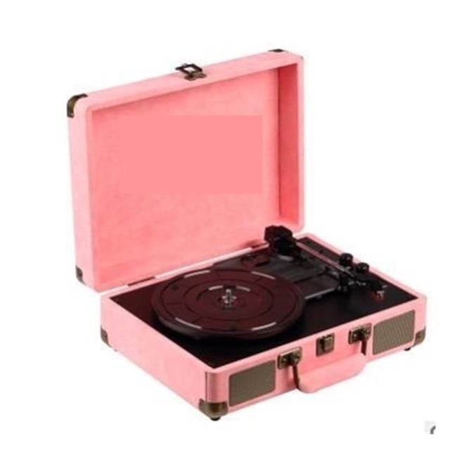 Portable Lyra Vinyl Record Player Speaker Jukebox Portable High Power Vinyl Phonograph ,Easy to Set Up