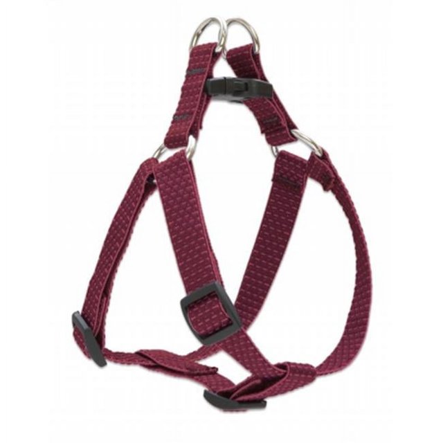 Eco Step-In Dog Harness, Non-Restrictive, Berry, 3/4 x 20 to 30-In. - 36945