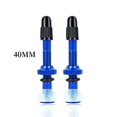 thumbnail image 2 of 2PCS Bike Tubeless Tires Valve Stem Aluminum Alloy for Presta Valve 40MM, 2 of 10