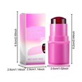 thumbnail image 2 of LNGOOR Blush Brush Liquid Powder Blusher Long Lasting Powder Blusher Silky Powder Blusher Stick Soft Cheeks Powder Blusher Natural Makeup Makeup A, 2 of 8