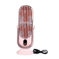 thumbnail image 2 of Tower Fan Oscillating Fan, Portable Desk Fan with 5 Gears Settings, USB Plug In Table Tower Fan Quiet Brushless Motor Tower Fan for Bedroom Home Desktop Office Car, 2 of 7