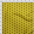 thumbnail image 3 of oneOone Cotton Poplin Fabric Floral Block Print Sewing Fabric BTY 56 Inch Wide, 3 of 4