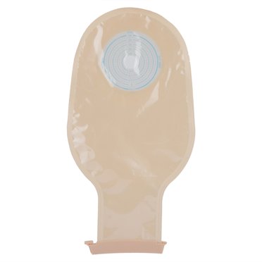 10pcs Disposable Colostomy Bag, Measure Cut-to-Fit Soft Skin-Friendly Colostomy Pouch Bag Ostomy Supplies Clamp For Colostomy Ileostomy Stoma Care