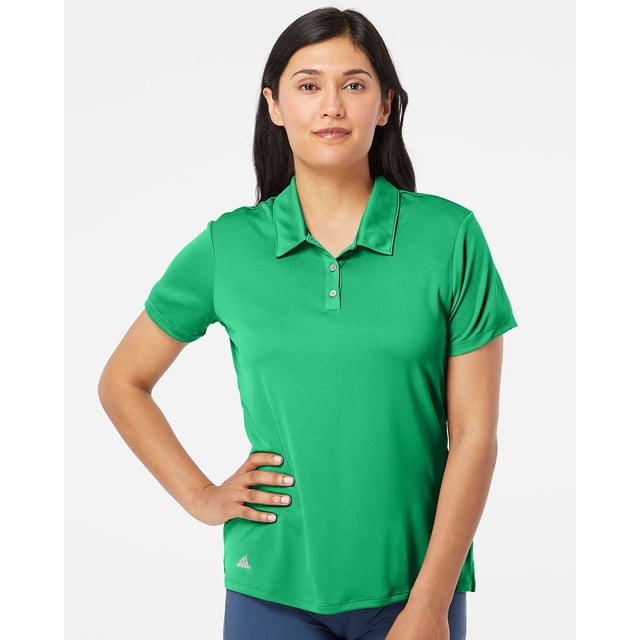 Adidas Womens Performance Polo, S, Green