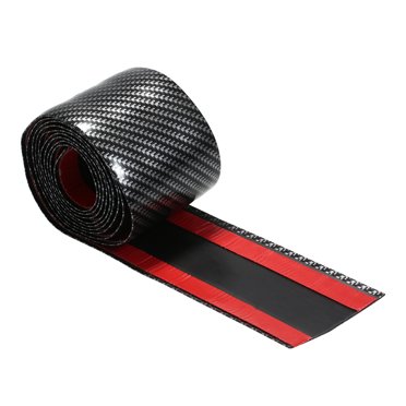 Yeacher Universal Car Sticker 4D Carbon Fiber Rubber DIY Door Sill Protector Edge Guard 2m 5cm