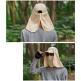 thumbnail image 4 of HEVIRGO Chapeau de Protection UV pour Cyclisme en Plein Air Pêche Visage Cou Couverture de Tête avec Rabat, 4 of 10