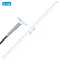 thumbnail image 2 of Unique Bargains Flexible Grabber Claw Pick Up Tool 3 M Drain Clog Remover Tool, Blue, 2 Pieces, 2 of 4