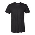 thumbnail image 1 of American Apparel - Triblend Track Tee, XL, Tri-Black, 1 of 5