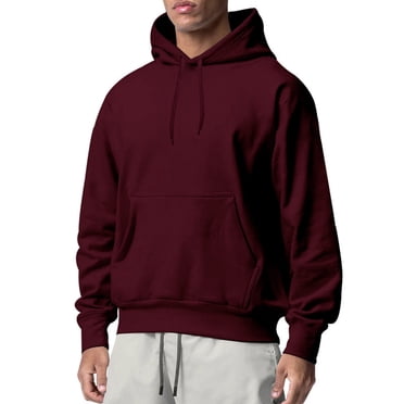 Ediodpoh Men's Hoodies & Sweatshirts Oversize Loose Hooded Pullover Sweater Casual Autumn Winter Letter Blouse Top Coat for Stylish Comfort Sweatshirt Men RD3 XL