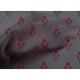 thumbnail image 4 of oneOone Cotton Poplin Fabric Leaves & Floral Block Print Sewing Fabric BTY 42 Inch Wide, 4 of 5