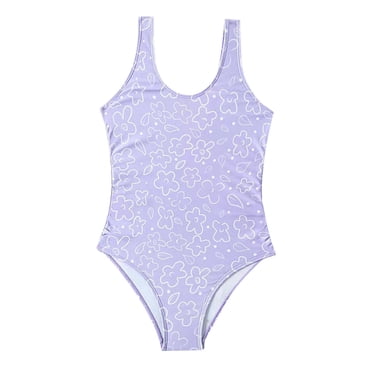Kcodviy Girls' Swimsuit Beach Bathing Kids Swim Suit Girls Bikini Suit for Girls Toddler Kids Swimsuits for Girls 7-16 Cute Kids Swimwear