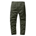 thumbnail image 3 of cllios Men's Slim Fit Cargo Pants Big and Tall Multi Pockets Work Pants Waterproof Hiking Trousers Ripstop Tactical Pants Lightweight Work Pants Daily Deals, 3 of 6