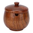 thumbnail image 1 of Wood Spice Jar, Japanese Dustproof Safe Seasoning Box Sour Jujube Wood  For Kitchen For Salt Lacquer, 1 of 8