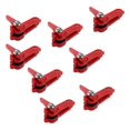 thumbnail image 1 of DYNWAVE 8pcs Red Padded Heavy Tension Snap Release Clips Weight Planer Board Tackles, 1 of 4
