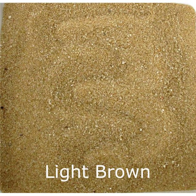 Scenic 514-40 Sable 25 Lb Sac Activa en Vrac Sable Coloré, Brun Pâle