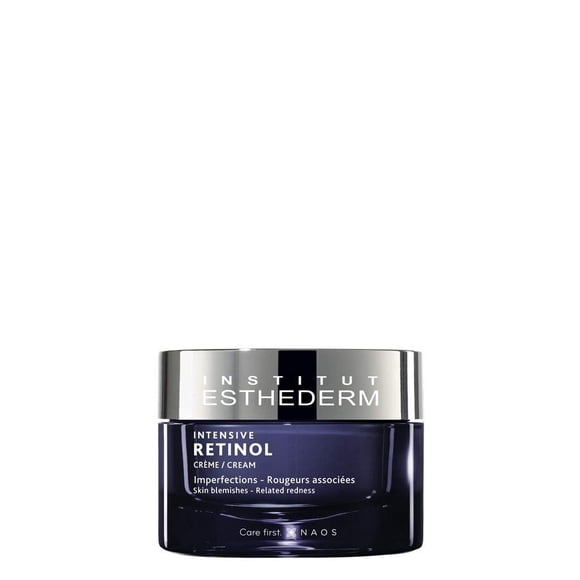 Institut Esthederm - Crème au Rétinol Intensive - Visage et Cou - Anti-âge - Rides - surface Irrégulière de la Peau
