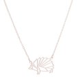 thumbnail image 4 of Creative Necklace Female Hollow Hedgehog Pendant Chain ,Gift For Girlfriend, 4 of 8