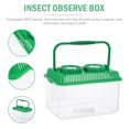 thumbnail image 3 of EIGTHTAIL Insect Observation Box Transparent Bug Case Bug Catcher for Kids Insect Observation Supply Plastic Jar Child, 3 of 6