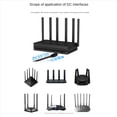 thumbnail image 3 of 2X Outil de Réinitialisation de Routeur à Redémarrage Automatique 24 Heures, Minuterie d'Alimentation CC, Modem Fibre pour Routeur, Gestionnaire d'Alimentation CC Noir, 2 x Ligne de Redémarrage de Routeur, Noir, 3 of 8