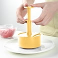 thumbnail image 1 of PRETXORVE Round Press Burger Patty Press Home Kitchen Manual Nonstick Meat Presser, 1 of 8
