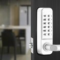 thumbnail image 4 of yuksok Serrure de Porte Mécanique Sans Clé Code de Mot de Passe Combinaison de Clavier Bouton-Poussoir, 4 of 9
